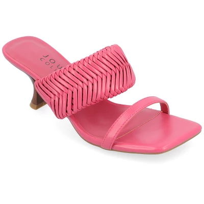 Journee Collection Womens Monyka Tru Comfort Foam Woven Slip On Pump 14 Journee Collection Womens Monyka Tru Comfort Foam Woven Slip On Pump - Image 12