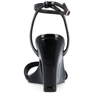 Journee Collection Womens Konna Tru Comfort Foam Mid Heel Wedge Sandals 4 Journee Collection Womens Konna Tru Comfort Foam Mid Heel Wedge Sandals - Image 2