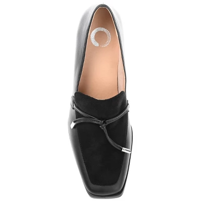 Journee Collection Womens Crawford Tru Comfort Foam Square Toe Mid Stacked Heel Pumps 5 Journee Collection Womens Crawford Tru Comfort Foam Square Toe Mid Stacked Heel Pumps - Image 3