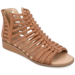 Journee Collection Womens Delilah Tru Comfort Foam Gladiator Sliver Wedge Sandals 26 Journee Collection Womens Delilah Tru Comfort Foam Gladiator Sliver Wedge Sandals -Journee Collection GUEST 81770b0c 8132 4c3d 8bd0 2352ed589678