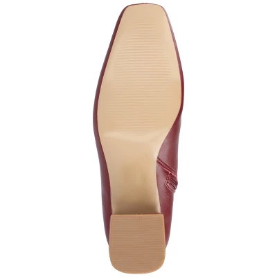 Journee Collection Womens Haylinn Tru Comfort Foam Inside Zip Block Heel Booties 6 Journee Collection Womens Haylinn Tru Comfort Foam Inside Zip Block Heel Booties - Image 4
