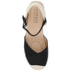 Journee Collection Womens Ashlyn Tru Comfort Foam Wedge Heel Espadrille Sandals -Journee Collection GUEST 82714f7a 883e 4ca1 b1f9 051711135be9