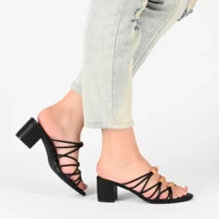 Journee Collection Womens Kennadi Multi Strap Block Heel Sandals 21 Journee Collection Womens Kennadi Multi Strap Block Heel Sandals -Journee Collection GUEST 836a96d9 8d38 4045 883f 01f871dbcf52
