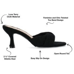 Journee Collection Womens Mannon Soft Terry Cloth Slip On Open Toe Pumps 20 Journee Collection Womens Mannon Soft Terry Cloth Slip On Open Toe Pumps -Journee Collection GUEST 836e6331 8c15 45b4 9429 770058b31fda