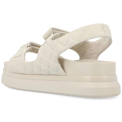 Journee Collection Womens Debby Hook And Loop Platform Sandals 8 Journee Collection Womens Debby Hook And Loop Platform Sandals - Image 6