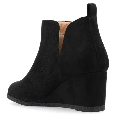 Journee Collection Womens Mylee Pull On Wedge Booties 8 Journee Collection Womens Mylee Pull On Wedge Booties - Image 6