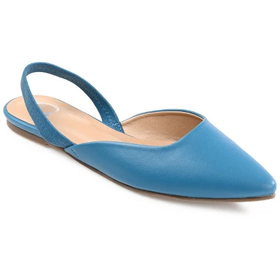 Journee Collection Womens Mallorca Pull On Almond Toe Sling-Back Flats 12 Journee Collection Womens Mallorca Pull On Almond Toe Sling-Back Flats - Image 10