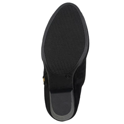 Journee Collection Womens Link Outside Zip Stacked Heel Booties 6 Journee Collection Womens Link Outside Zip Stacked Heel Booties - Image 4