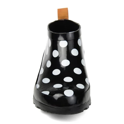 Journee Collection Womens Rainer Block Heel Rain Boots 7 Journee Collection Womens Rainer Block Heel Rain Boots - Image 5