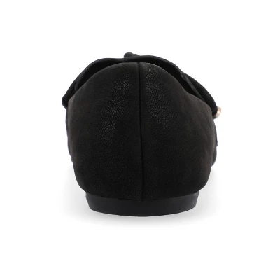 Journee Collection Womens Muriel Slip On Pointed Toe Loafer Flats 4 Journee Collection Womens Muriel Slip On Pointed Toe Loafer Flats - Image 2