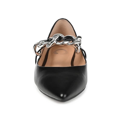 Journee Collection Womens Metinaa Ballet Pointed Toe Slip On Flats 7 Journee Collection Womens Metinaa Ballet Pointed Toe Slip On Flats - Image 5