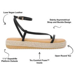 Journee Collection Womens Odelia Tru Comfort Foam Buckle Espadrille Sandals 20 Journee Collection Womens Odelia Tru Comfort Foam Buckle Espadrille Sandals -Journee Collection GUEST 86c682cc 4296 4144 b592 314166d5a601