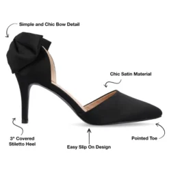 Journee Collection Women's Tanzi Pointed Toe Mid Heel Pumps 16 Journee Collection Women's Tanzi Pointed Toe Mid Heel Pumps -Journee Collection GUEST 87f8343d 9788 4bd8 a579 63cfff3be5af