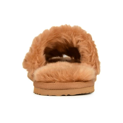 Journee Collection Womens Dawn Comfort Insole Slip On Slide Open Toe Slippers 4 Journee Collection Womens Dawn Comfort Insole Slip On Slide Open Toe Slippers - Image 2