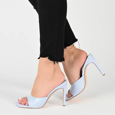 Journee Collection Womens Marlowe Tru Comfort Foam Open Toe High Stiletto Pumps 10 Journee Collection Womens Marlowe Tru Comfort Foam Open Toe High Stiletto Pumps - Image 8