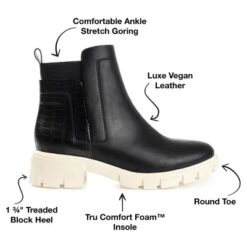Journee Collection Womens Jeeva Tru Comfort Foam Inside Zip Block Heel Booties 21 Journee Collection Womens Jeeva Tru Comfort Foam Inside Zip Block Heel Booties -Journee Collection GUEST 8a895c04 4635 46d7 b842 b1fc5a57fe41