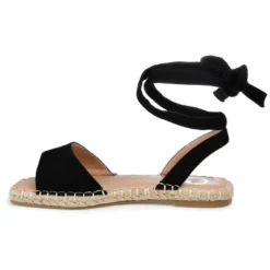 Journee Collection Womens Emelie Tru Comfort Foam Espadrille Flat Sandals