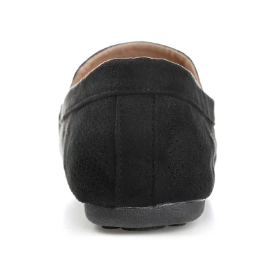 Journee Collection Womens Halsey Comfort Insole Slip On Round Toe Loafer Flats 4 Journee Collection Womens Halsey Comfort Insole Slip On Round Toe Loafer Flats - Image 2