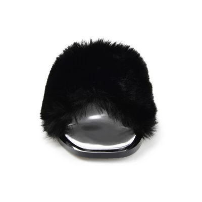 Journee Collection Women's Faux Fur Dusk Slide 7 Journee Collection Women's Faux Fur Dusk Slide - Image 5