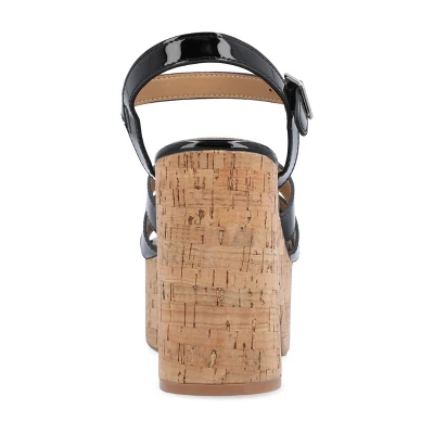 Journee Collection Womens Jania Tru Comfort Foam Buckle Platform Sandals 4 Journee Collection Womens Jania Tru Comfort Foam Buckle Platform Sandals - Image 2