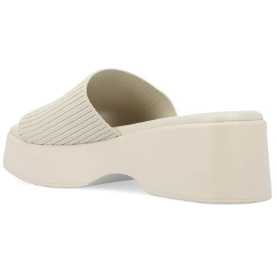 Journee Collection Womens Emani Tru Comfort Foam Platform Slip On Sandal 8 Journee Collection Womens Emani Tru Comfort Foam Platform Slip On Sandal - Image 6