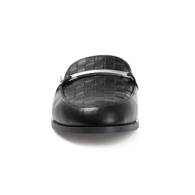 Journee Collection Womens Rubee Slip On Round Toe Mules Flats 7 Journee Collection Womens Rubee Slip On Round Toe Mules Flats - Image 5