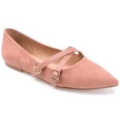 Journee Collection Womens Patricia Slip On Pointed Toe Ballet Flats -Journee Collection GUEST 9171f3f6 a3bf 4b96 b38e 072f08f5e897