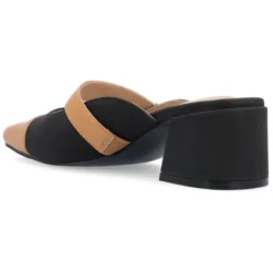 Journee Collection Womens Dalla Slip On Cap Toe Mule Pumps -Journee Collection GUEST 93972e9f 0fb4 483f a3f3 112d301c839a