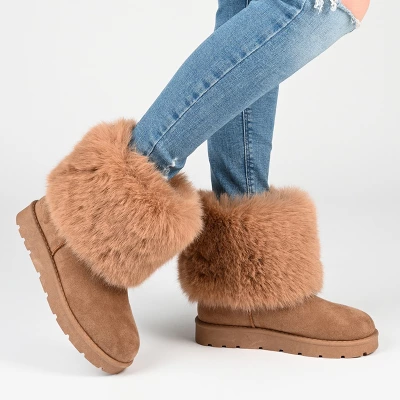 Journee Collection Womens Shanay Round Toe Pull On Winter Boots 10 Journee Collection Womens Shanay Round Toe Pull On Winter Boots - Image 8