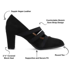 Journee Collection Womens Loren Comfort Insole Wide Width Round Toe Mid Block Heel Pumps 21 Journee Collection Womens Loren Comfort Insole Wide Width Round Toe Mid Block Heel Pumps -Journee Collection GUEST 93fdf6fc 8635 4777 89b2 e7e79d6bb598