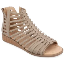 Journee Collection Womens Delilah Tru Comfort Foam Gladiator Sliver Wedge Sandals 28 Journee Collection Womens Delilah Tru Comfort Foam Gladiator Sliver Wedge Sandals -Journee Collection GUEST 94ab8a58 0a6c 446e a465 649307d49a9f