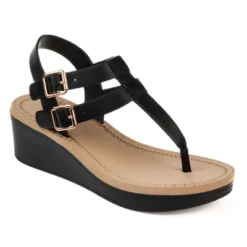 Journee Collection Womens Bianca Tru Comfort Foam Wedge Heel Buckle Sandals 23 Journee Collection Womens Bianca Tru Comfort Foam Wedge Heel Buckle Sandals -Journee Collection GUEST 94c739b4 b9e4 4e93 8cfb 4044ac07aa5b