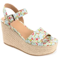 Journee Collection Womens Pearrl Tru Comfort Foam Wedge Heel Espadrille Sandals 22 Journee Collection Womens Pearrl Tru Comfort Foam Wedge Heel Espadrille Sandals -Journee Collection GUEST 94f2d899 9d60 4036 8814 7a0d6b961348