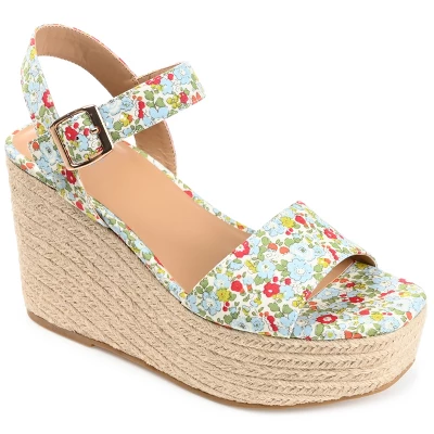 Journee Collection Womens Pearrl Tru Comfort Foam Wedge Heel Espadrille Sandals 11 Journee Collection Womens Pearrl Tru Comfort Foam Wedge Heel Espadrille Sandals - Image 9