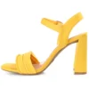 Journee Collection Womens Skiler Tru Comfort Foam Open Square Toe Block Heel Sandals Yellow 6.5 2 Journee Collection Womens Skiler Tru Comfort Foam Open Square Toe Block Heel Sandals Yellow 6.5 -Journee Collection GUEST 955a0460 c6a2 465e 9eea 92a83f3c6344