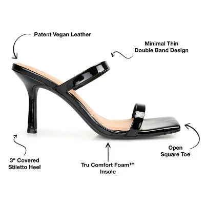 Journee Collection Womens Brie Tru Comfort Foam Open Toe Mid Stiletto Pumps 9 Journee Collection Womens Brie Tru Comfort Foam Open Toe Mid Stiletto Pumps - Image 7