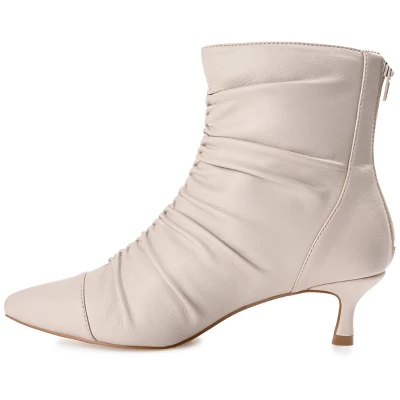 Journee Collection Womens Chevi Pointed Toe Kitten Heel Ankle Booties 3 Journee Collection Womens Chevi Pointed Toe Kitten Heel Ankle Booties