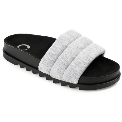 Journee Collection Womens Lazro Tru Comfort Foam Slide Flat Sandals 13 Journee Collection Womens Lazro Tru Comfort Foam Slide Flat Sandals - Image 11