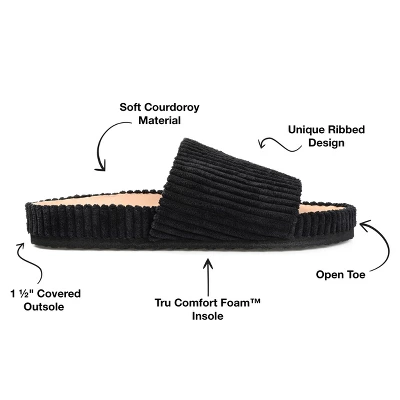 Journee Collection Women's Tru Comfort Foam™ Aveline Slipper 9 Journee Collection Women's Tru Comfort Foam™ Aveline Slipper - Image 7