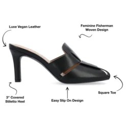 Journee Collection Womens Tristin Slip On Stiletto Square Toe Mule Pumps 20 Journee Collection Womens Tristin Slip On Stiletto Square Toe Mule Pumps -Journee Collection GUEST 97feab54 f04b 415a 8d13 114054c9a993