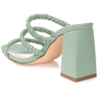 Journee Collection Womens Reagaan Tru Comfort Foam Open Square Toe Block Heel Sandals Green 12 8 Journee Collection Womens Reagaan Tru Comfort Foam Open Square Toe Block Heel Sandals Green 12 - Image 6