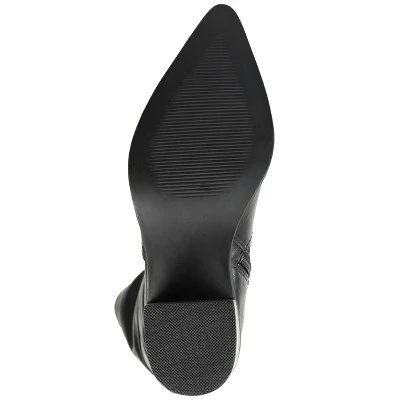 Journee Collection Womens Pia Tru Comfort Foam Stacked Heel Over The Knee Boots 6 Journee Collection Womens Pia Tru Comfort Foam Stacked Heel Over The Knee Boots - Image 4