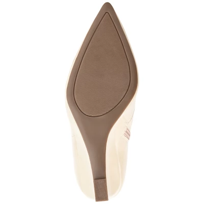 Journee Collection Womens Glorria Tru Comfort Foam Inside Zip Wedge Booties 6 Journee Collection Womens Glorria Tru Comfort Foam Inside Zip Wedge Booties - Image 4