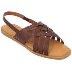 Journee Collection Womens Merrin Tru Comfort Foam Sling Back Flat Sandal 23 Journee Collection Womens Merrin Tru Comfort Foam Sling Back Flat Sandal -Journee Collection GUEST 9ad4c852 a140 4020 b65b cf94ff452260