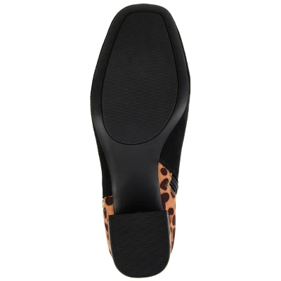 Journee Collection Womens Sarah Inside Zip Block Heel Booties 6 Journee Collection Womens Sarah Inside Zip Block Heel Booties - Image 4