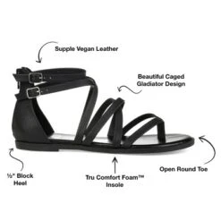 Journee Collection Womens Zailie Tru Comfort Foam Gladiator Flat Sandals 21 Journee Collection Womens Zailie Tru Comfort Foam Gladiator Flat Sandals -Journee Collection GUEST 9ce244d3 e4ab 4fa9 ad8e 61680ae54b82