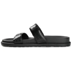 Journee Collection Womens Stellina Slide Flat Sandals