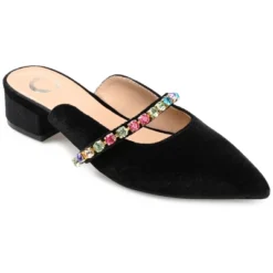 Journee Collection Womens Jewel Mules Pointed Toe Slip On Flats 22 Journee Collection Womens Jewel Mules Pointed Toe Slip On Flats -Journee Collection GUEST a0269e96 2c24 4026 b99b 2c4869f9257f