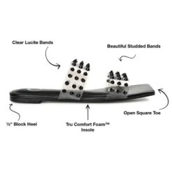 Journee Collection Womens Katari Tru Comfort Foam Slide Low Block Heel Sandals -Journee Collection GUEST a14f313c 2066 4461 b3ba 59365e760c43