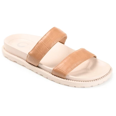 Journee Collection Womens Stellina Slide Flat Sandals 13 Journee Collection Womens Stellina Slide Flat Sandals - Image 11